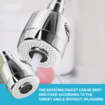 Cliquin Brass Flexible Kitchen Sink Tap, Dual Flow Function (Nexa) - Image 6