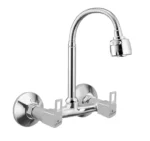 Upgrade your kitchen with the Cliquin Brass Sink Tap, designed to blend style and durability. Crafted from high-quality pure brass, it features a sleek chrome finish that resists rust and corrosion. The J bend-shaped spout, made from robust stainless steel, ensures smooth water flow. Equipped with advanced Brass Ceramic Disc Spindle technology, it offers precise control for everyday use. With a 10-year warranty and ISO 9001:2015 certification, this kitchen sink tap is rigorously tested for performance and safety, ensuring long-lasting reliability. Perfect for modern homes, it also includes a matching wall flange for added elegance and functionality.