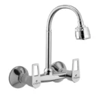 Upgrade your kitchen with the Cliquin Brass Sink Tap, designed to blend style and durability. Crafted from high-quality pure brass, it features a sleek chrome finish that resists rust and corrosion. The J bend-shaped spout, made from robust stainless steel, ensures smooth water flow. Equipped with advanced Brass Ceramic Disc Spindle technology, it offers precise control for everyday use. With a 10-year warranty and ISO 9001:2015 certification, this kitchen sink tap is rigorously tested for performance and safety, ensuring long-lasting reliability. Perfect for modern homes, it also includes a matching wall flange for added elegance and functionality.