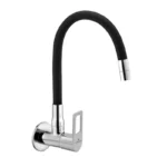 Cliquin Flexible Sink Tap with a sleek chrome finish, durable brass construction, and a 360-degree rotatable spout for versatile kitchen use