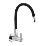 Cliquin Flexible Sink Tap with a sleek chrome finish, durable brass construction, and a 360-degree rotatable spout for versatile kitchen use