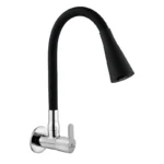 Cliquin Flexible Sink Tap with a sleek chrome finish, durable brass construction, and a 360-degree rotatable spout for versatile kitchen use